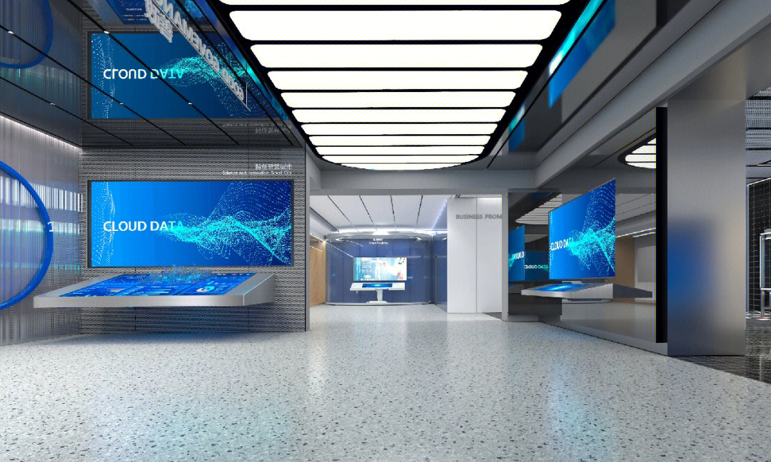 科创信息数字多媒体展厅设计 科技与多媒体的完美融合