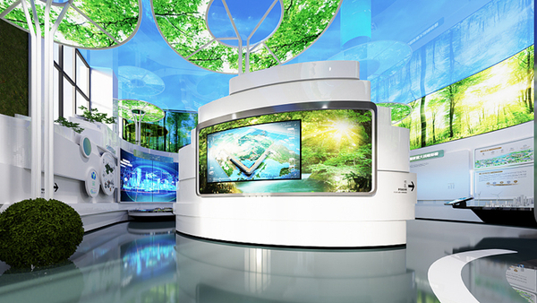 企业多媒体展厅设计 创新科技与空间美学的融合